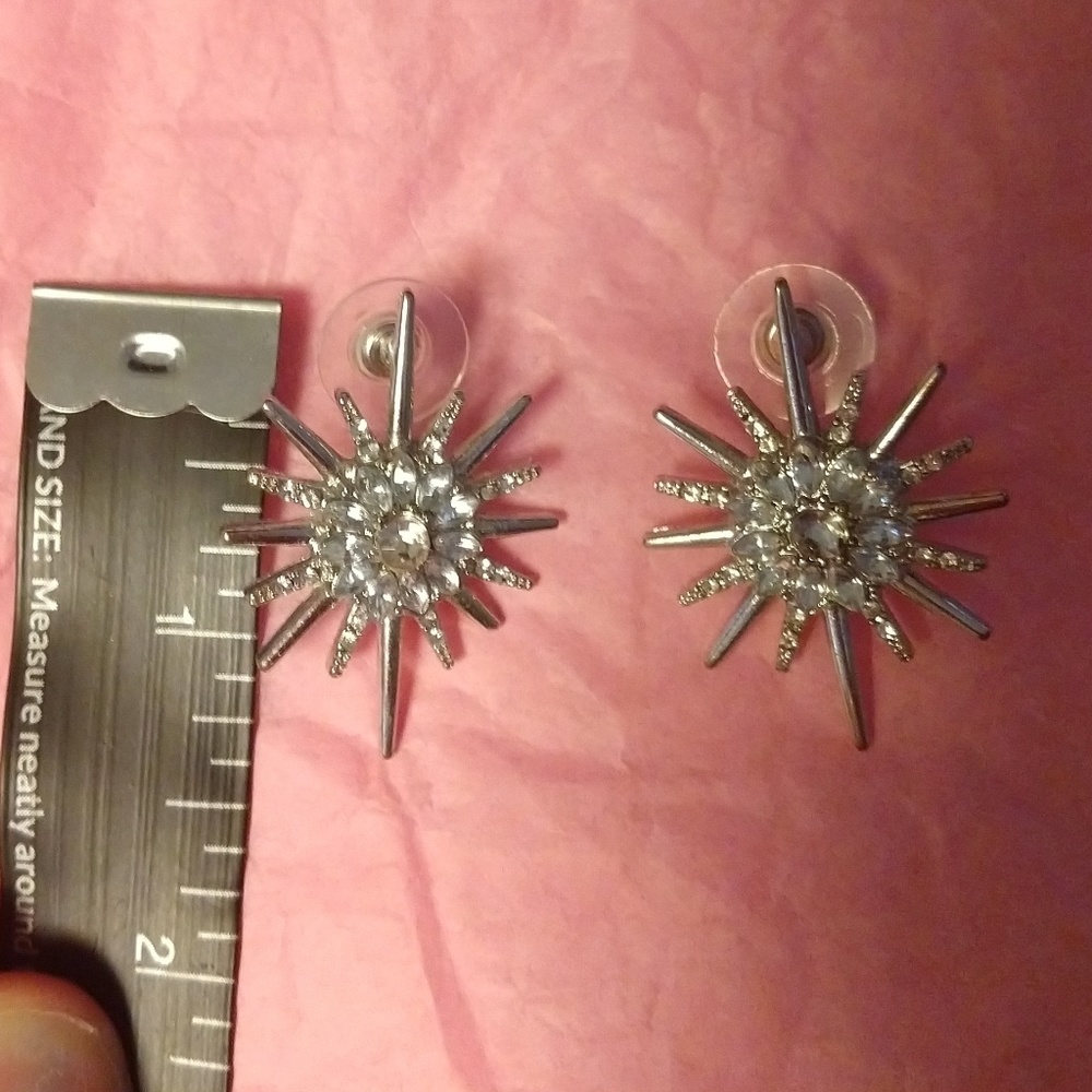 Starburst post earrings - Picture 6 of 7